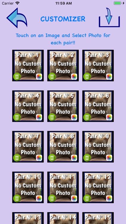 Custom Pairs of Cards. screenshot-7