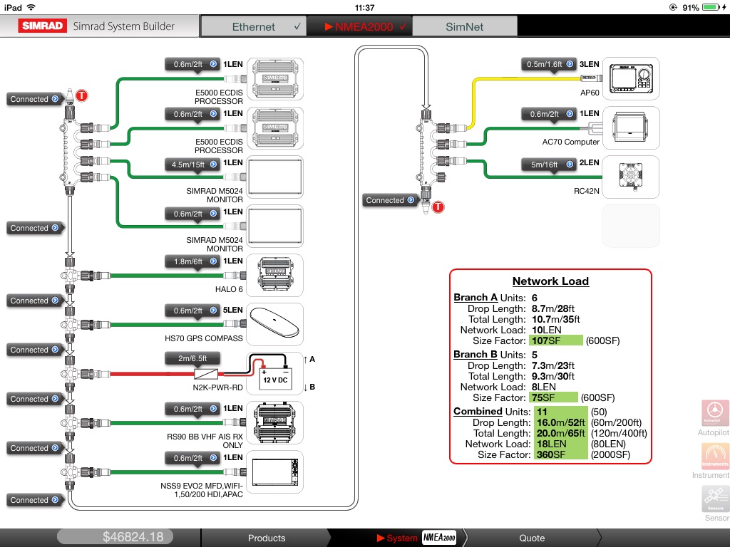 Simrad PRO System Builder screenshot 3