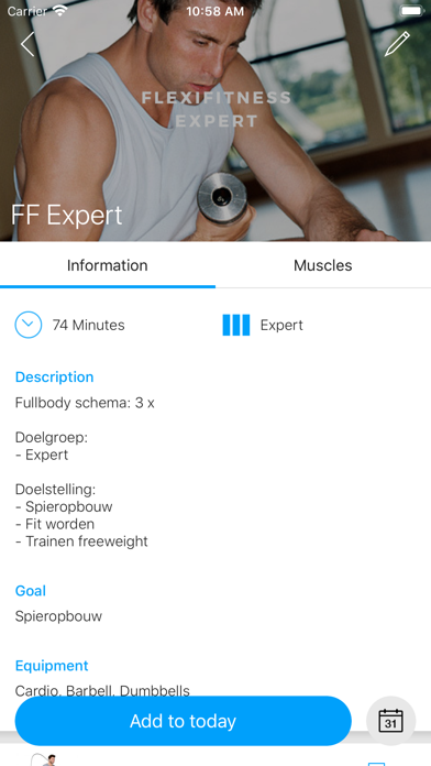 FlexiFitness app screenshot 3