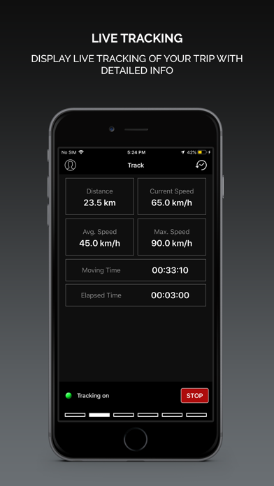 Smart GPS Speedometer PRO Screenshot 2