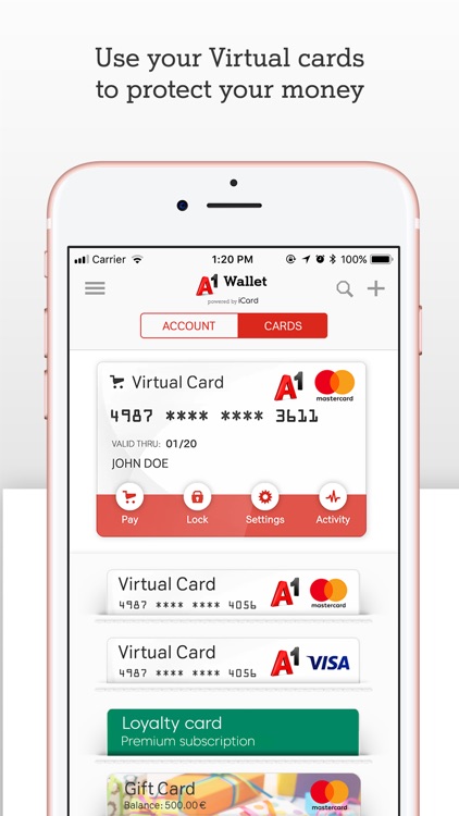 A1 Wallet by iCard screenshot-4