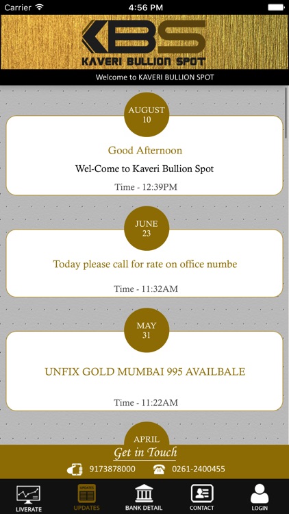 Kaveri Bullion Spot