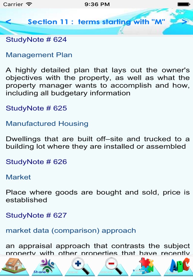 Real Estate Full Terminology screenshot 3