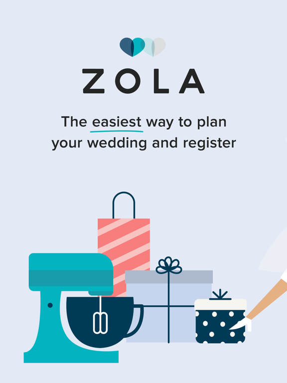 Zola Wedding Registry - Gifts, Experiences, Honeymoon, Cash Funds and More screenshot
