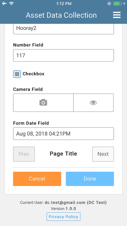 Asset Data Collection screenshot-3