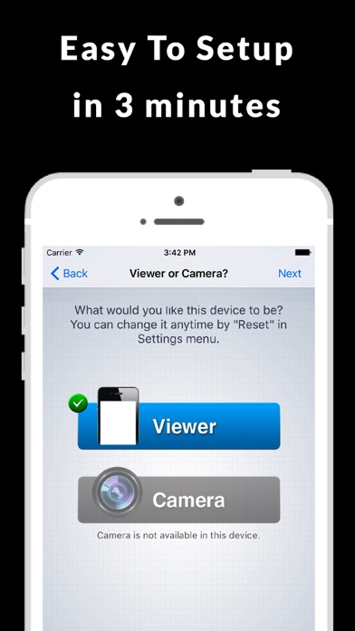 Wi-Fi Camera (Web of Cam) screenshot 2