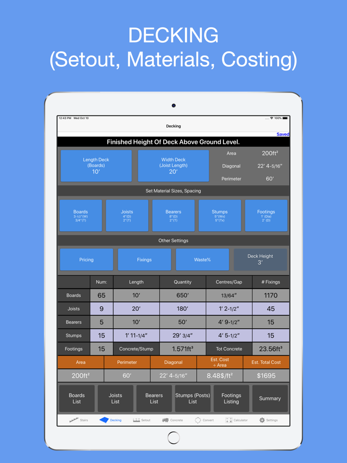 StairCalc - Stair Calculator