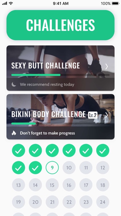 30 Day Full Fitness Challenge Screenshot 2