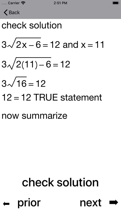 ARadicalEqn Radical Equations screenshot-5