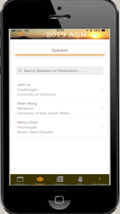 Conference-Congress App screenshot 3