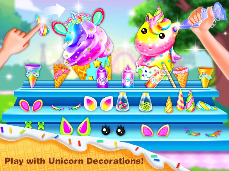 【图】Unicorn Ice Cream-Chef Games(截图3)