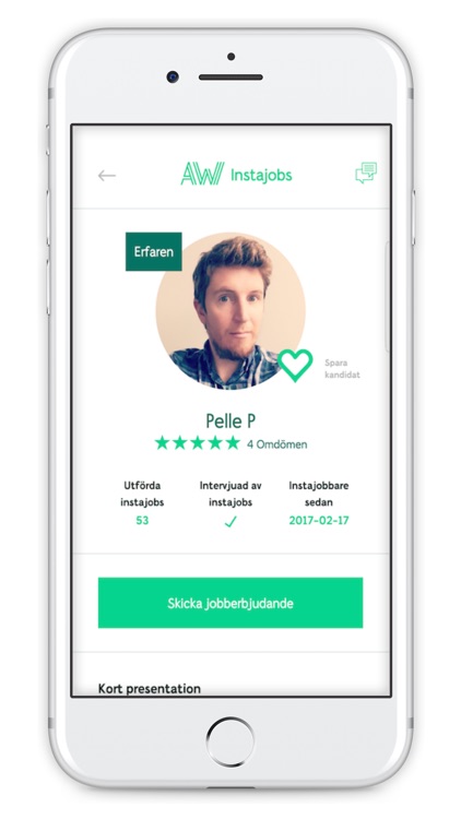 Instajobs personal & extrajobb