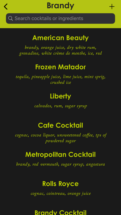 Cocktail Manual: Drink Recipes screenshot 2