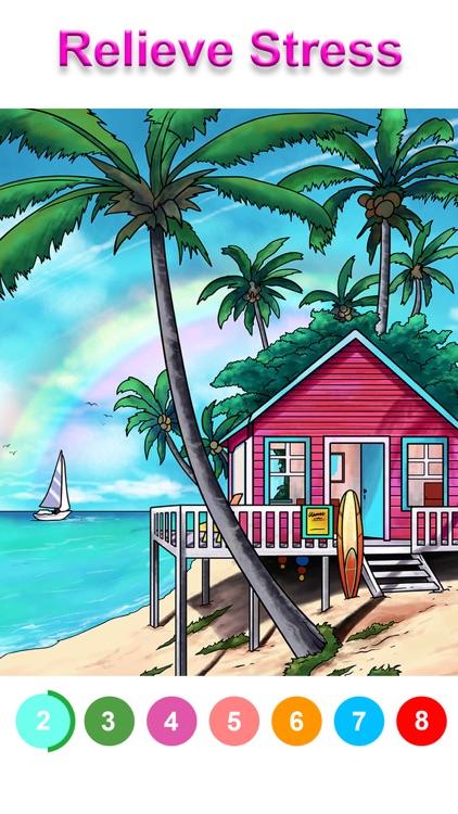 Paint By Number: Coloring Book screenshot-3