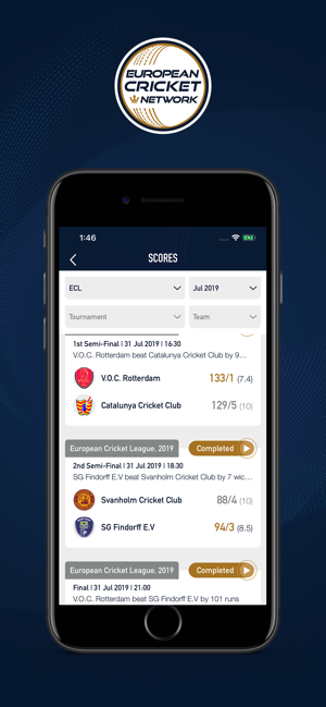 European Cricket Network(圖4)-速報App