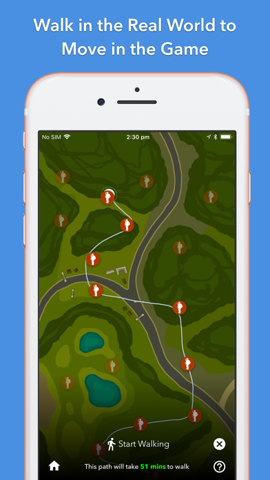 The Walk - Fitness Tracker and Game Screenshot 2