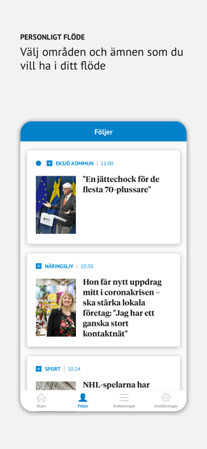 Smålands-Tidningen Nyhetsapp(圖2)-速報App