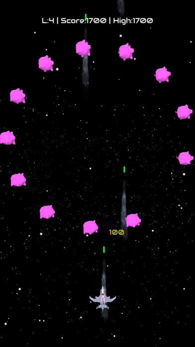 BaconVaders - 80s Arcade Game screenshot 2