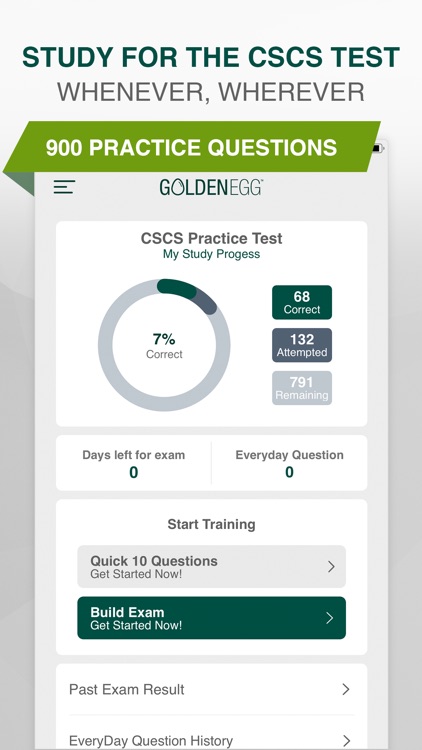 CSCS Practice Test Prep