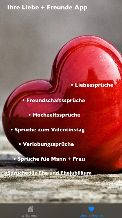 Liebe + Freunde