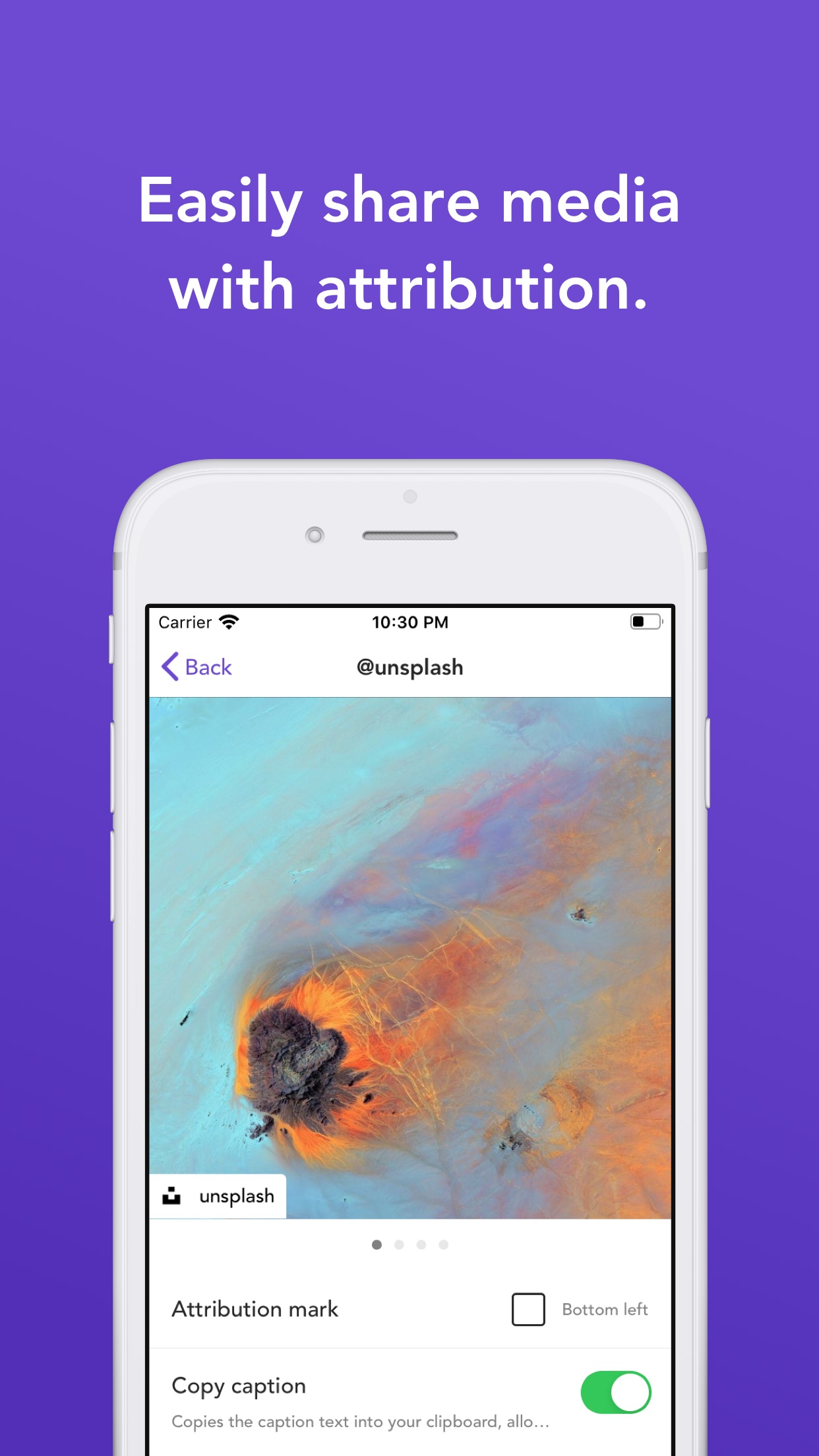 Screenshot do app Repost: For Instagram