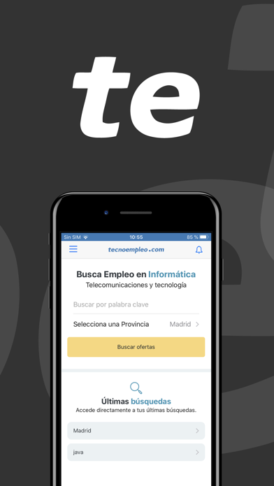 How to cancel & delete Tecnoempleo Empleo - Trabajo from iphone & ipad 1