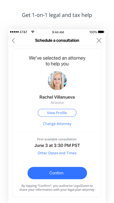 LegalZoom screenshot 4