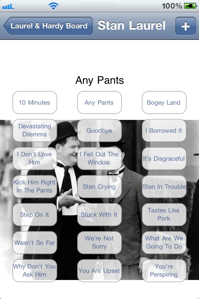 Laurel And Hardy Sound Board screenshot 2