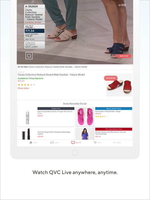 QVC for Tablet (US) screenshot 2