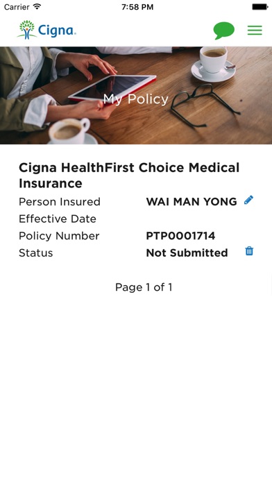 How to cancel & delete MyCigna HK from iphone & ipad 3