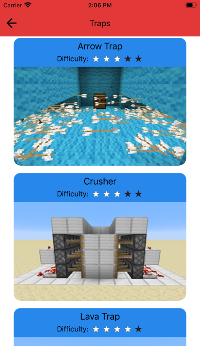 Redstone Guide - for Minecraft screenshot 2