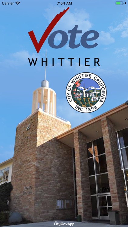 Whittier Vote App