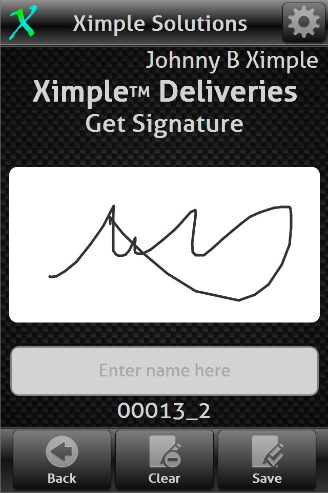 Ximple Signature Capture screenshot 2