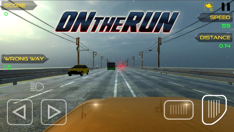 On The Run Car Racing