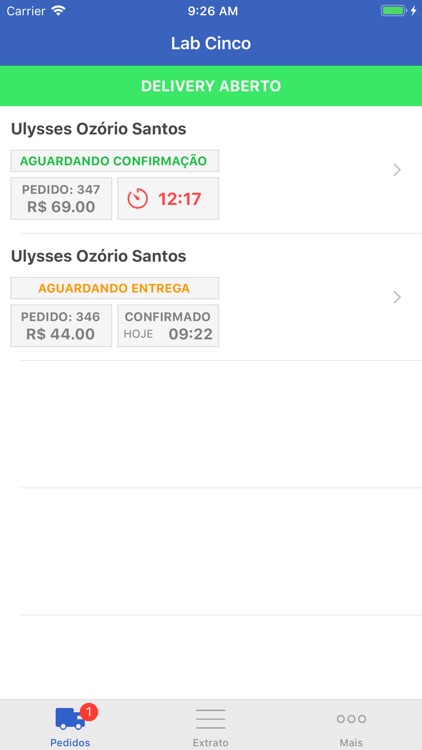 CDL Pedidos - App para Lojista