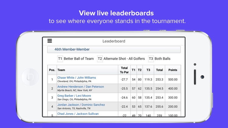 USGA Tournament Management screenshot-3