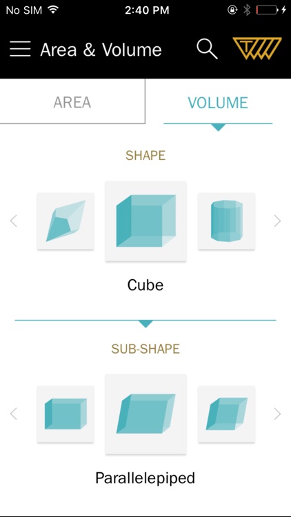 Area Volume Calculator
