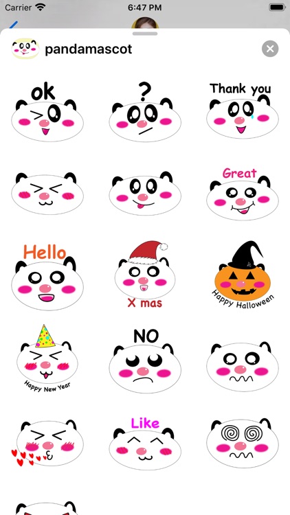 Panda mascot
