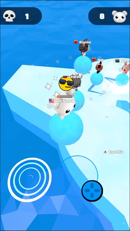 Petwar.io - Snowball war screenshot-6