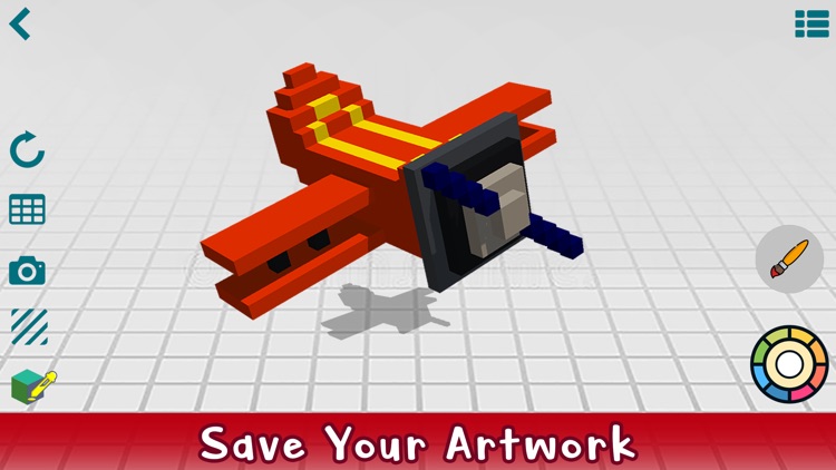 Poxel 3D - Voxel Editor, Maker screenshot-4