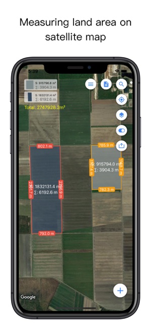 Planimeter Pro for map measure