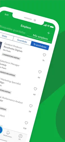 Kuva 2 Glassdoor: búsqueda de empleo iphone