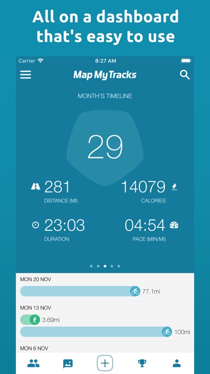 Map My Tracks: ride run walk