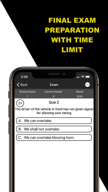 RTO Exam - Driving Licence screenshot-3