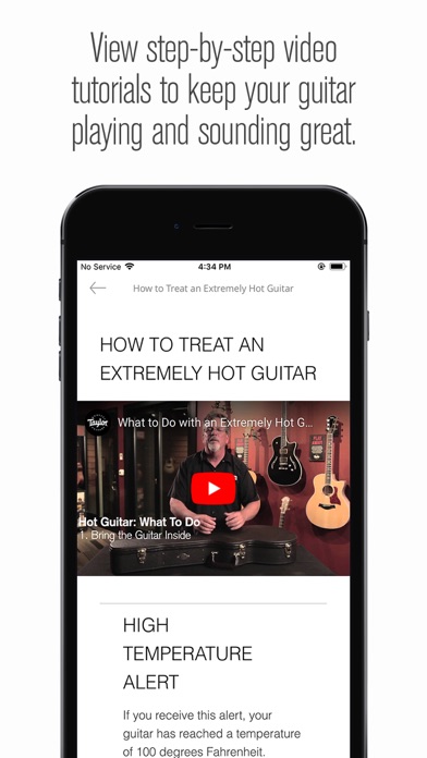 How to cancel & delete Taylor Guitars TaylorSense App from iphone & ipad 3