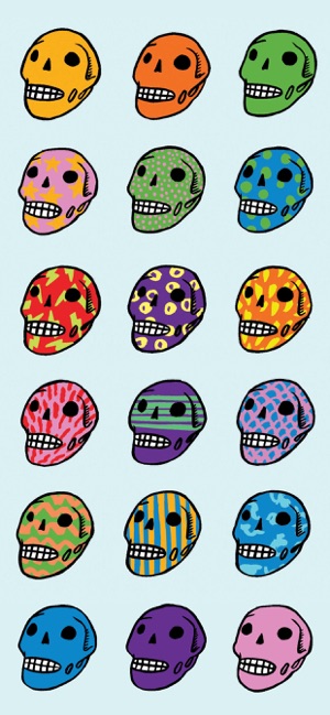 Sugar Skulls Sticker Pack 1(圖2)-速報App