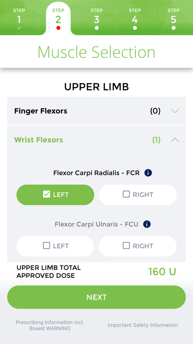 Dysport® Dosing Guide screenshot 3