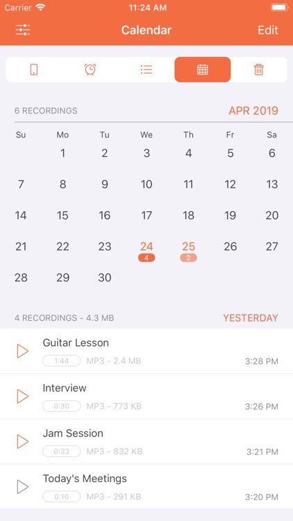 Voice Recorder HD - Recording screenshot-5