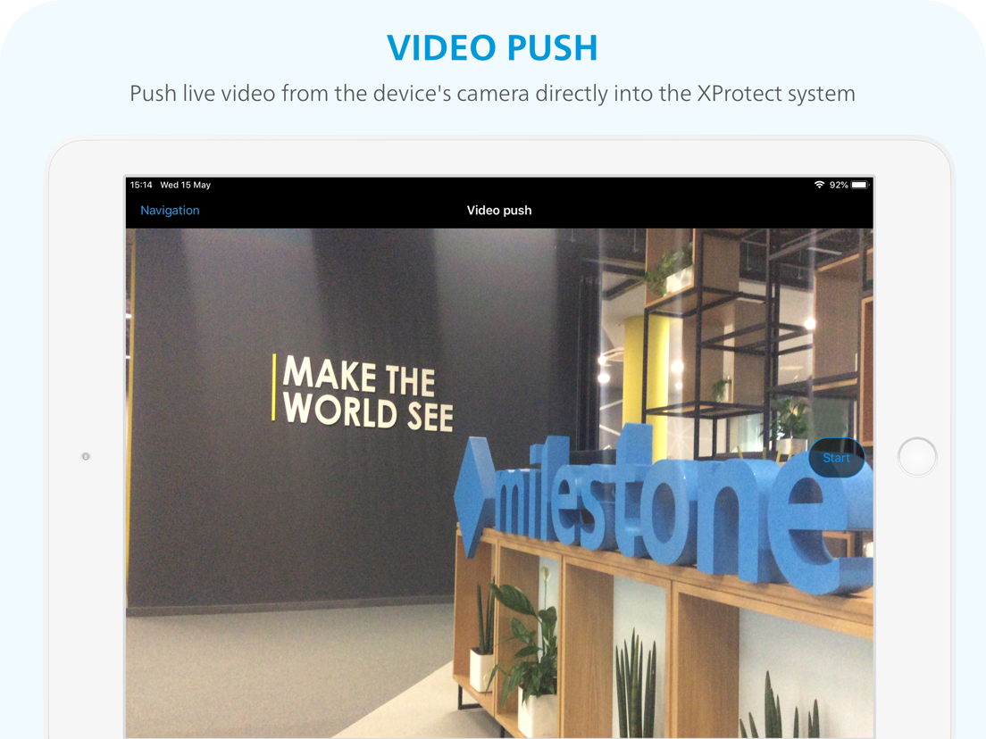 XProtect® Mobile Express & Pro App voor iPhone, iPad en iPod touch