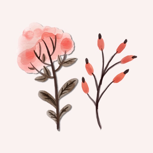 Spring Floral Flower Stickers